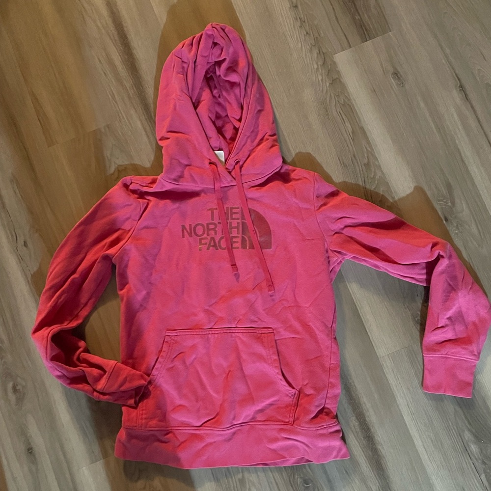 ‼️THRIFT STORE ALERT MAKE OFFER The North Face Hoodie Pink Pullover Sweatshirt